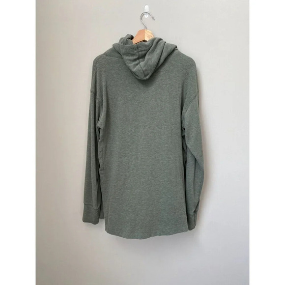 Fundamental Coast Women's XL Andrea Cowl Pullover Sweatshirt Thumbholes in Green - Picture 12 of 16